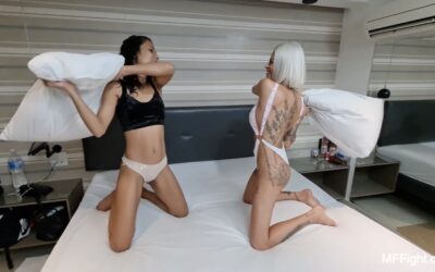 Defeated and Humiliated by Hot Blonde